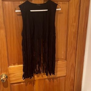 Light leather like top small
